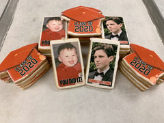 Rectangle Custom Photo Sugar Cookies