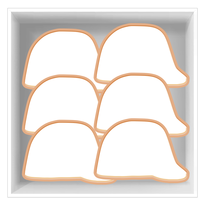 Hard Hat Logo Cookies