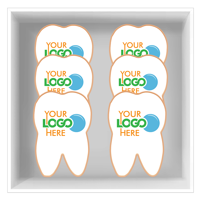 Tooth Logo Cookies