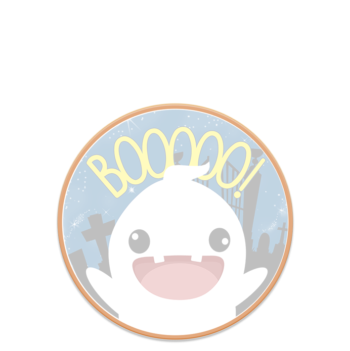Creepy Creature Round Cookies