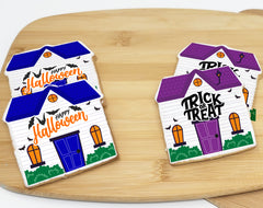 Haunted House Sugar Cookies