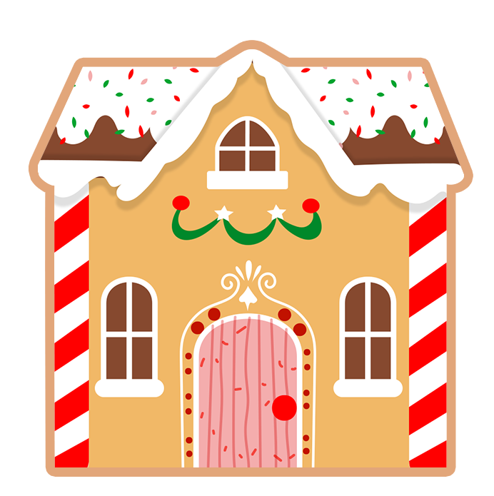 Gingerbread House Cookies