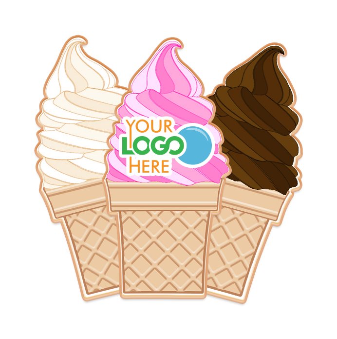 Ice Cream Logo Cookies