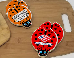 Ladybug Logo Sugar Cookie