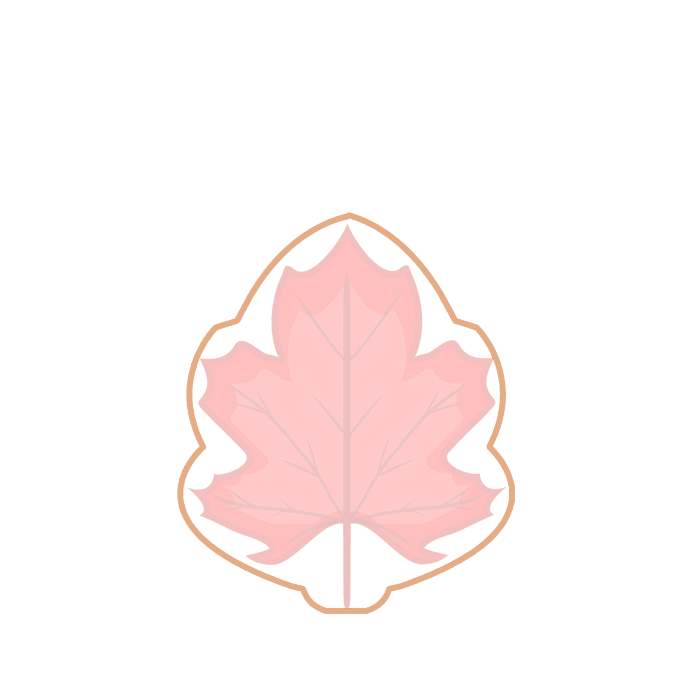 Maple Leaf Logo Cookies
