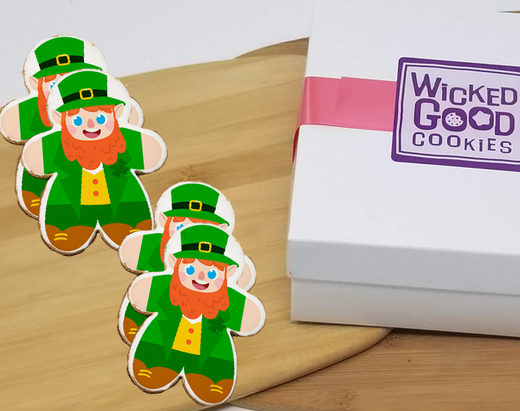 Leprechaun Cookie Gift Box