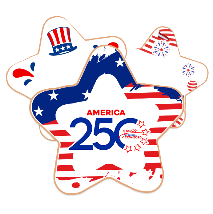 Liberty Star Cookies