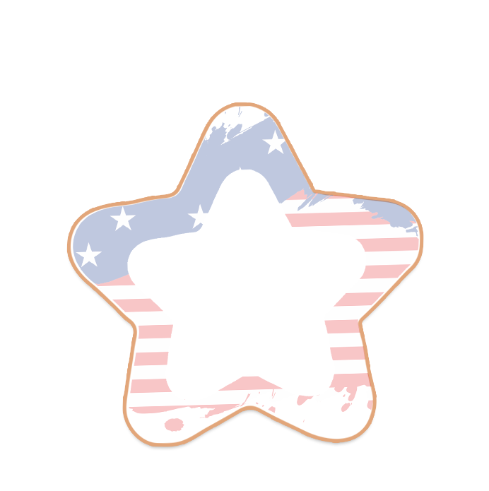 Liberty Star Cookies