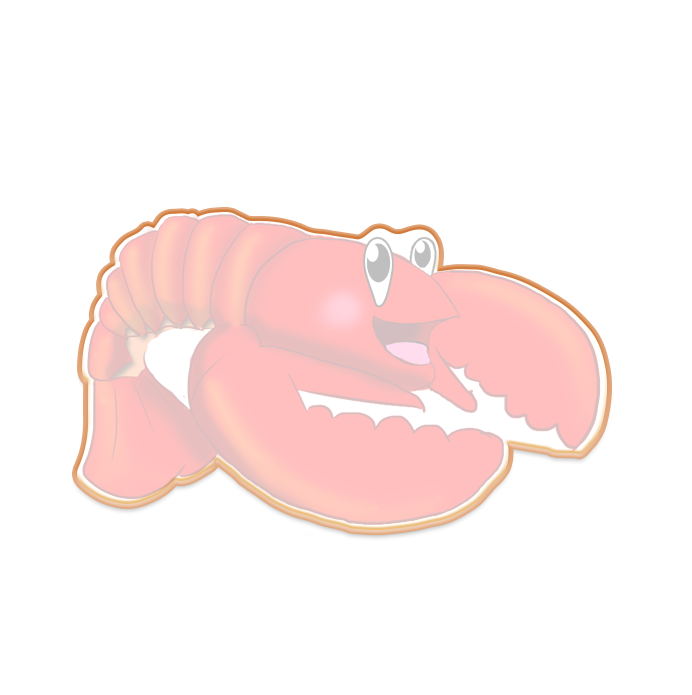 Lobster Logo Cookies