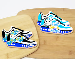 Marathon Sneaker Sugar Cookies