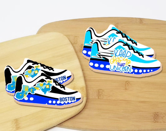 Marathon Sneaker Sugar Cookies