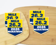 Marathon Mile Marker Sugar Cookies