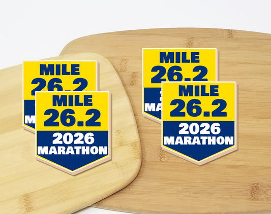 Marathon Mile Marker Sugar Cookies