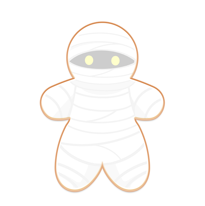Mummy Logo Cookies