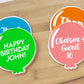 Balloon Sugar Cookies