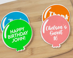 Balloon Sugar Cookies