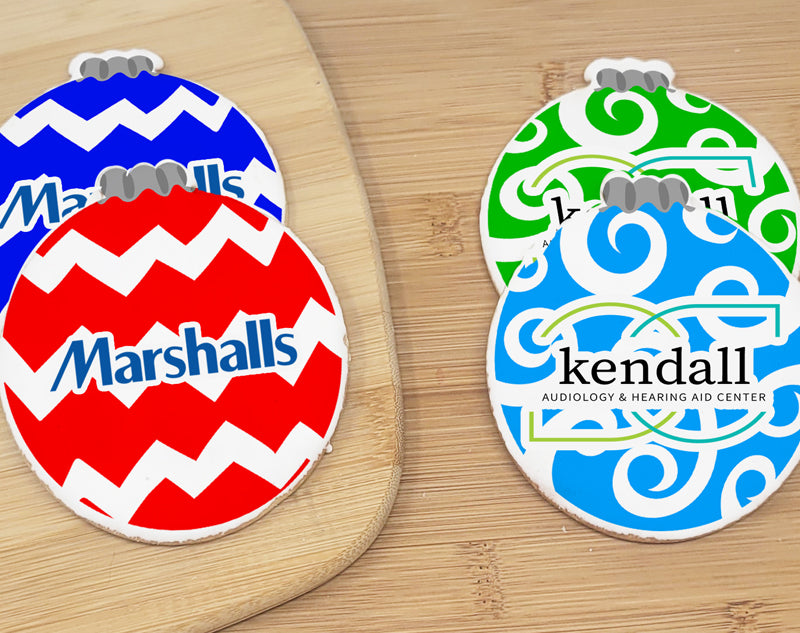 Ornament Logo Sugar Cookies