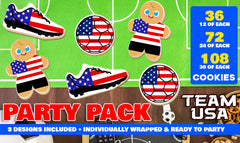 Team USA Soccer Party Pack