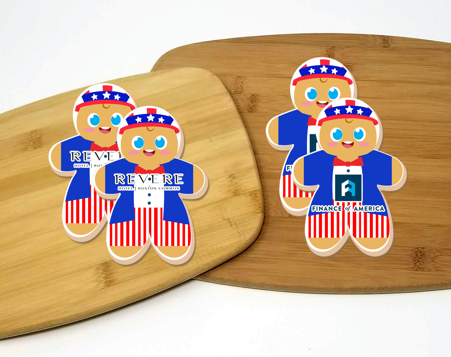 Yankee Doodle Logo Cookies