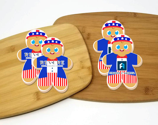 Yankee Doodle Logo Cookies