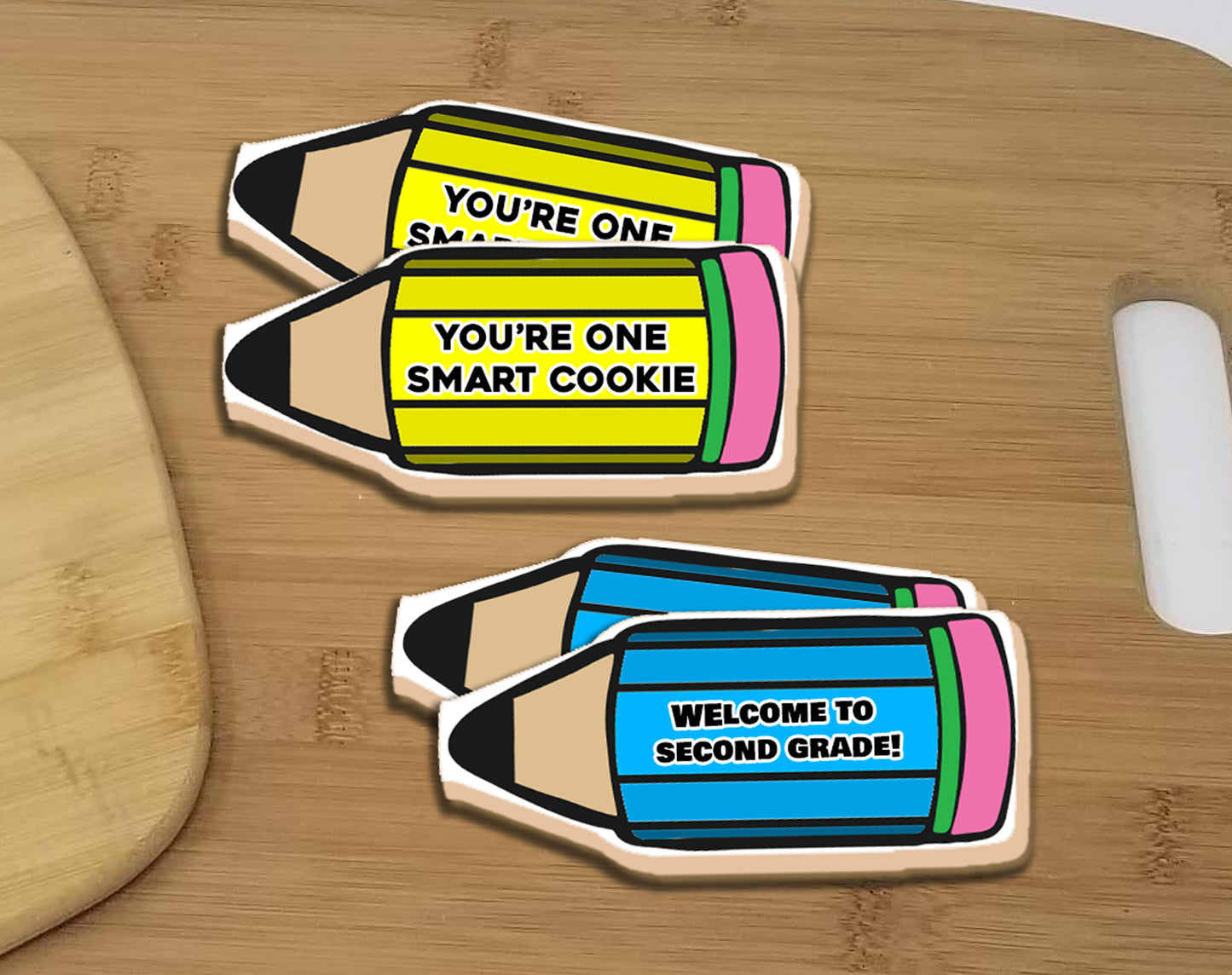Pencil Sugar Cookies