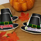 Pilgrim Hat Logo Sugar Cookies