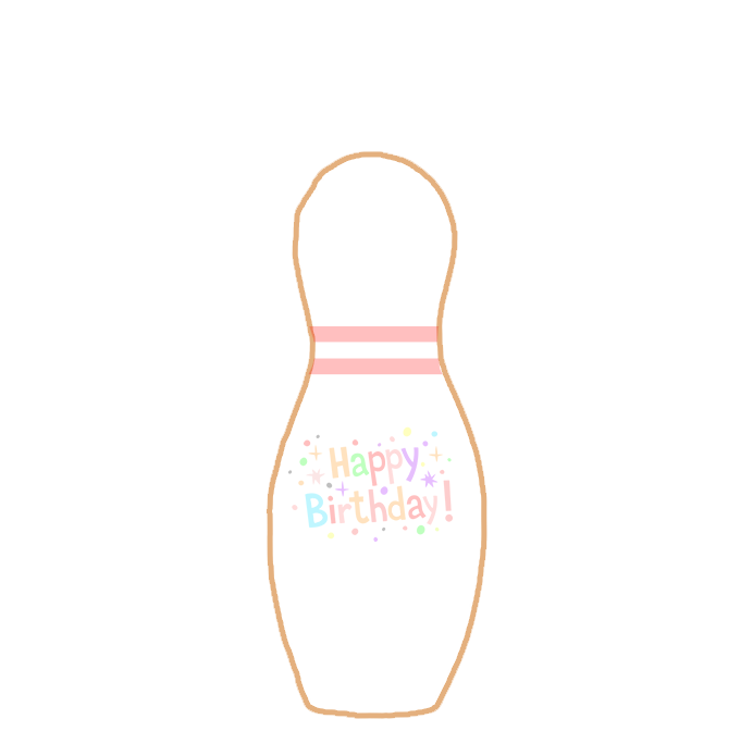 Bowling Pin Cookies