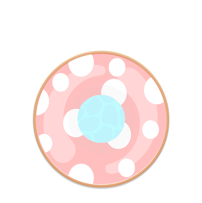 Pool Floaty Logo Cookies