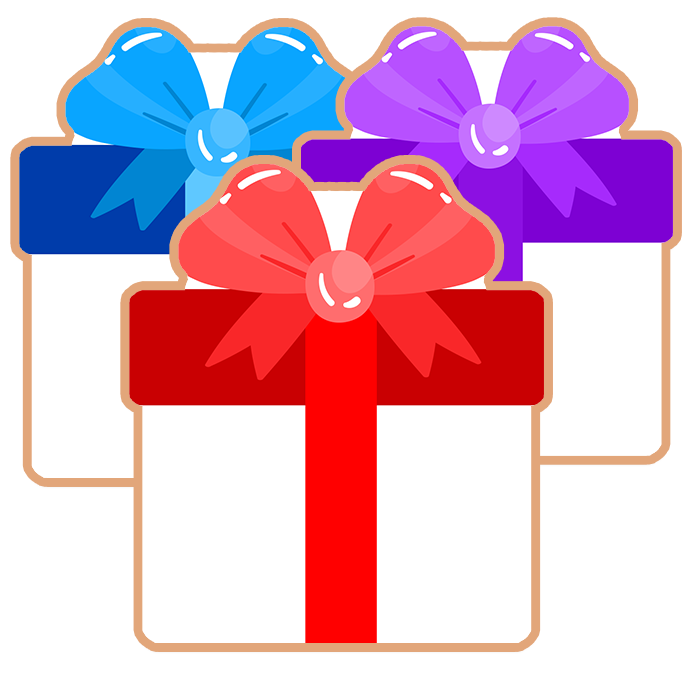 Birthday Present Cookies