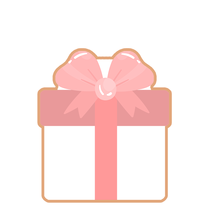 Birthday Present Cookies