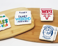 Back to School Rectangle Photo Sugar Cookies