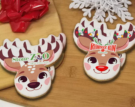 Reindeer Logo Sugar Cookies