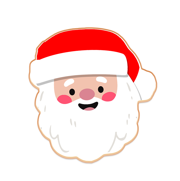 Santa Cookies