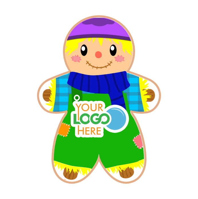 Scarecrow Logo Cookies
