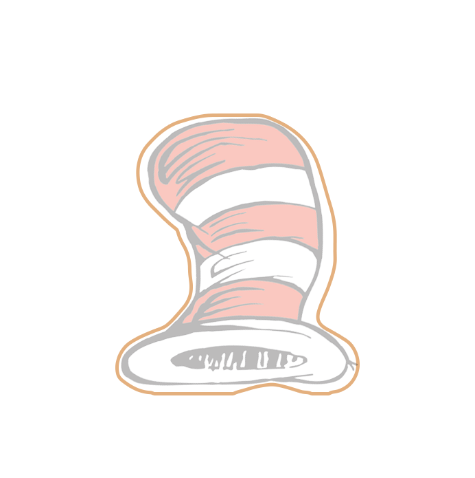 Dr. Seuss Hat Cookies