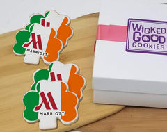Shamrock Logo Cookie Gift Box