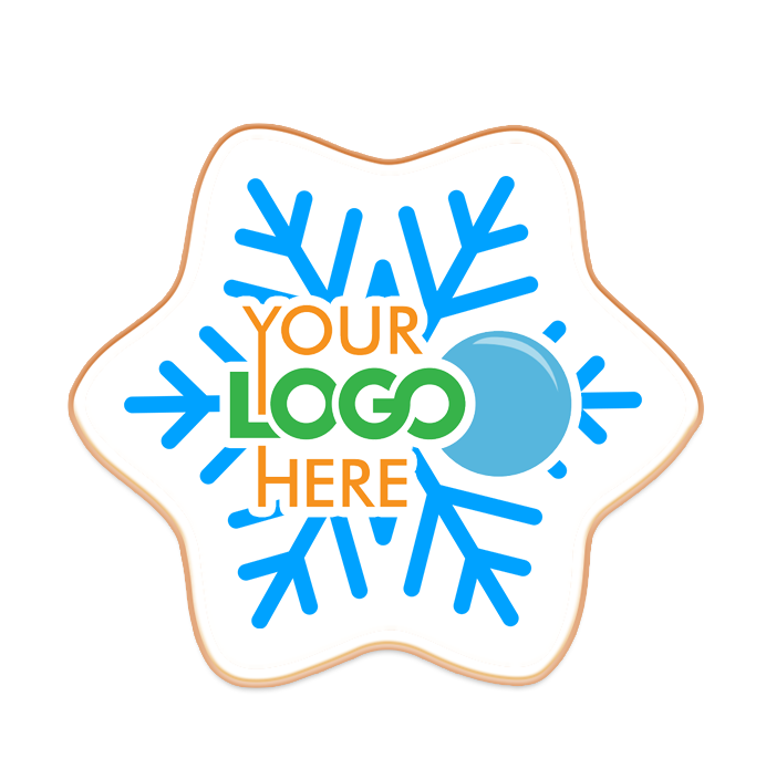 Snowflake Logo Cookies