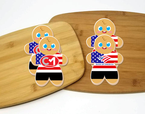 USA Soccer Player Logo Cookies