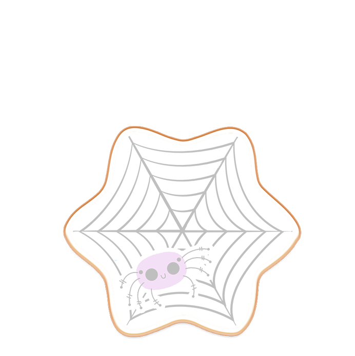 Spider Web Logo Cookies