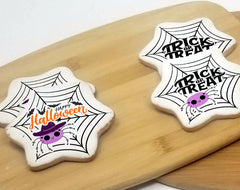 Spider Web Sugar Cookies