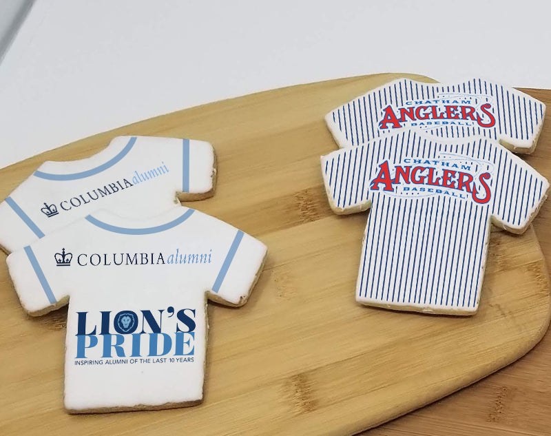 Sports Jersey Sugar Cookies