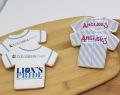 Sports Jersey Sugar Cookies