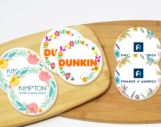 Spring Time Round Logo Sugar Cookies