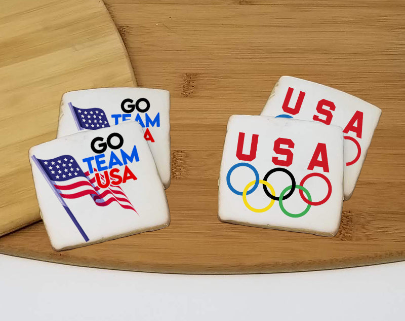 Square Olympics Cookies