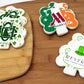 St. Patrick's Day Shamrock Logo Sugar Cookie