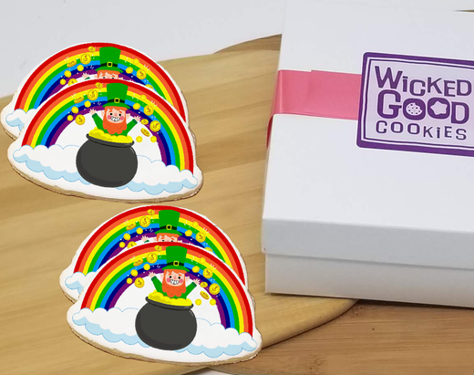 Rainbow Cookie Gift Box