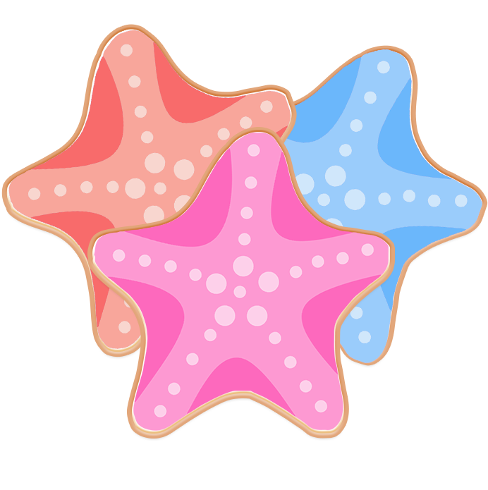 Starfish Cookies