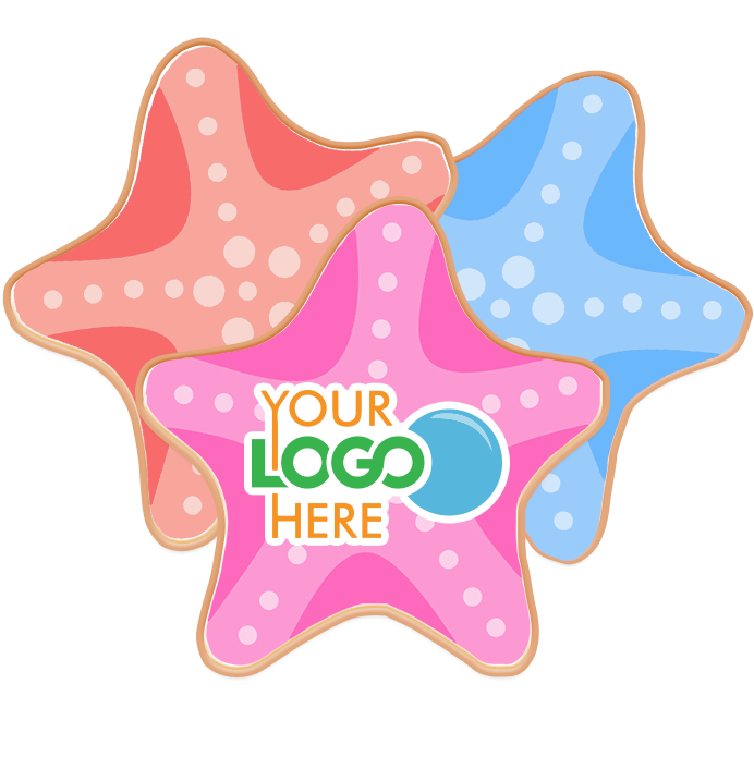 Starfish Logo Cookies