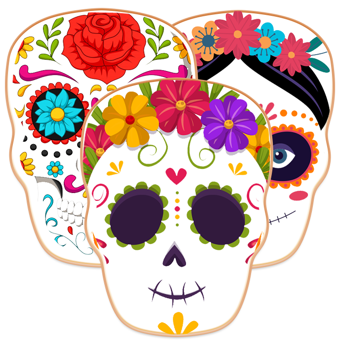 Sugar Skull Cookies