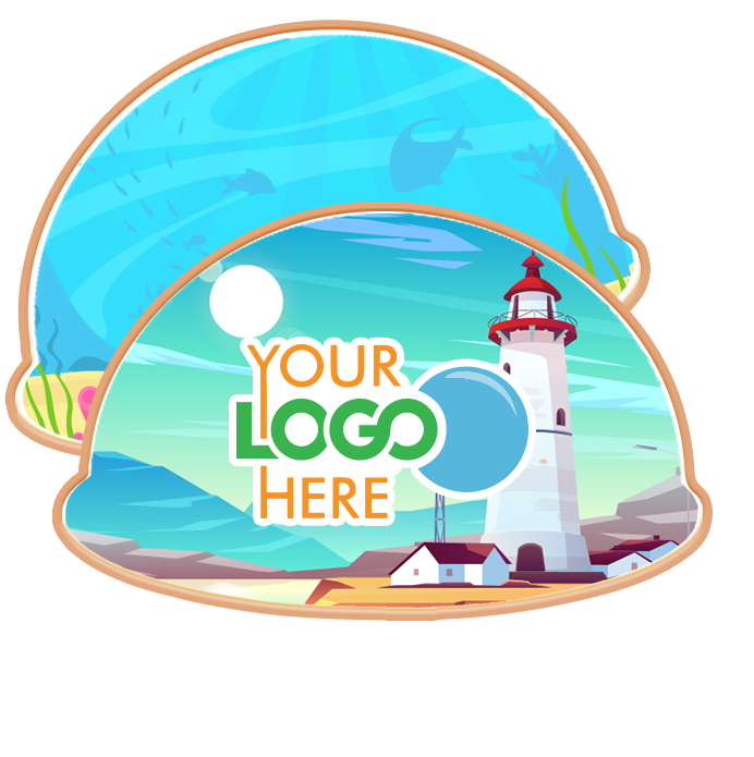 Summer Beach Logo Cookies